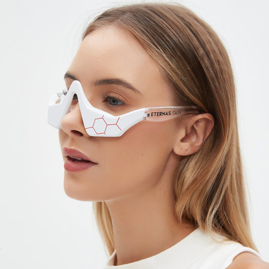 RedGlow™ | Reparador Bolsas y Ojeras con LED y Microcorriente