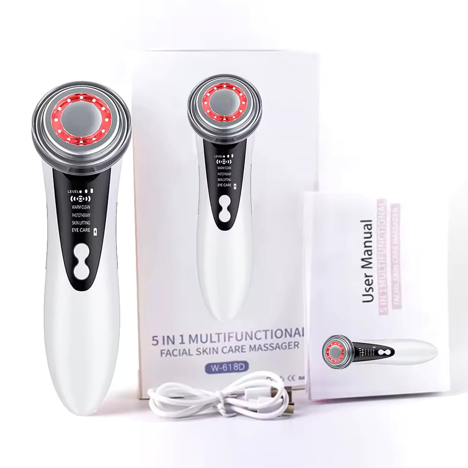 Masajeador Facial LED Luz Roja